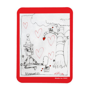 Marcenivo's Heart - KidsArt for CHOC Magnet