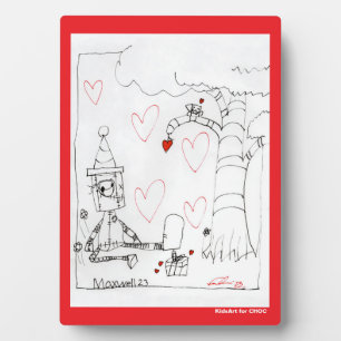 Marcenivo's Heart - KidsArt for CHOC Plaque