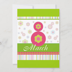 March8 March eight International Women's Day