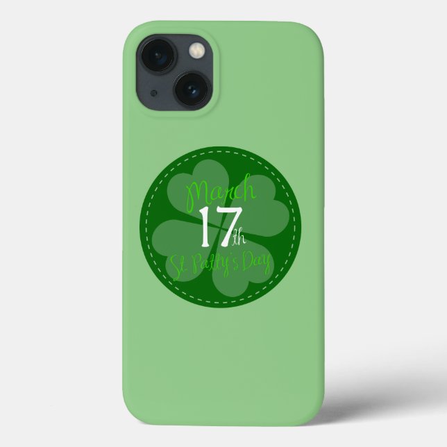 March 17th St. Patty's Day Celebration iPad Case (Back)