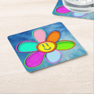 March 2020 - Desire for freedom - Square Paper Coaster