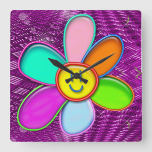March 2020 - Desire for freedom - Square Wall Clock