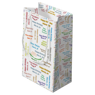 March, 24 Birthday Gift Bag