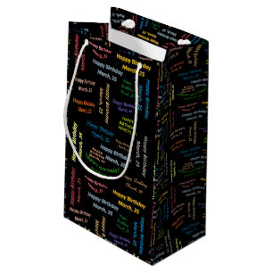 March, 25 Birthday Gift Bag