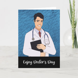 March 30th Doctors Day Card with Doctor