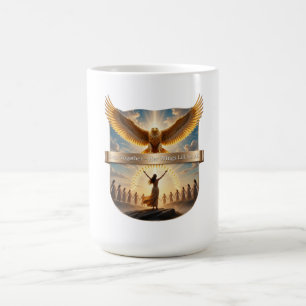 March 8th Fierce Eagle Queen, Gift for Mother Coffee Mug