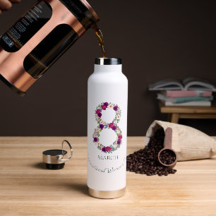 March 8th International Women's Day Celebration    Water Bottle