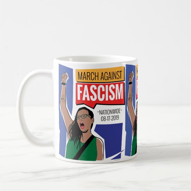 March Against Fascism Mug (Left)