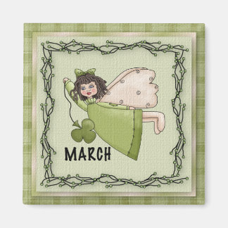 March Angel / Fairy Month Magnet