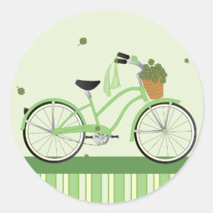 March Bicycle Classic Round Sticker