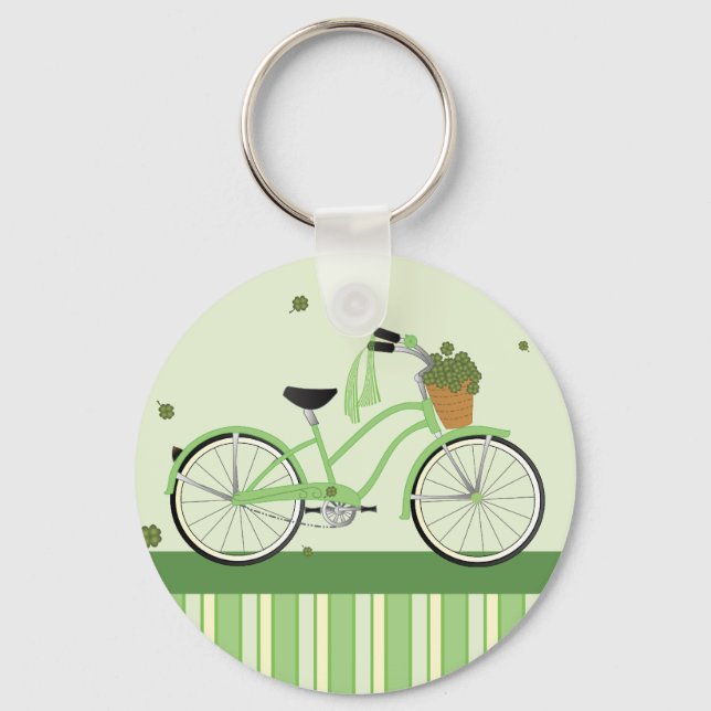 March Bicycle Key Ring (Front)