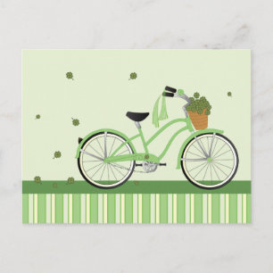 March Bicycle Postcard