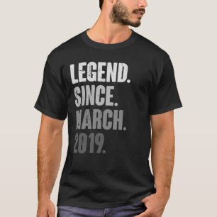 March Birthday 4th Decoration 4 Years Old Vintage T-Shirt