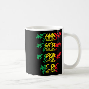March Black Pride African American Juneteenth Coffee Mug