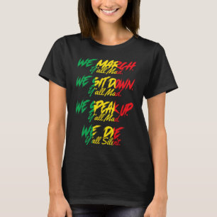 March Black Pride African American Juneteenth  T-Shirt