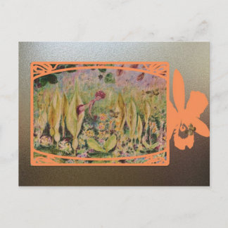 march calendar postcard