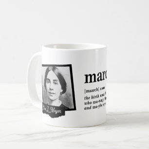 March Definition Coffee Mug