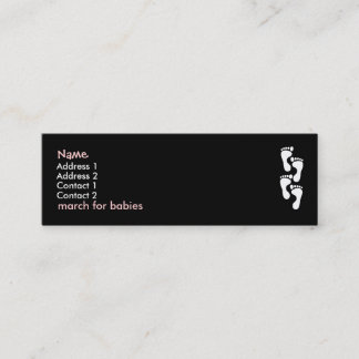 march for babies Profile Card pink/girl