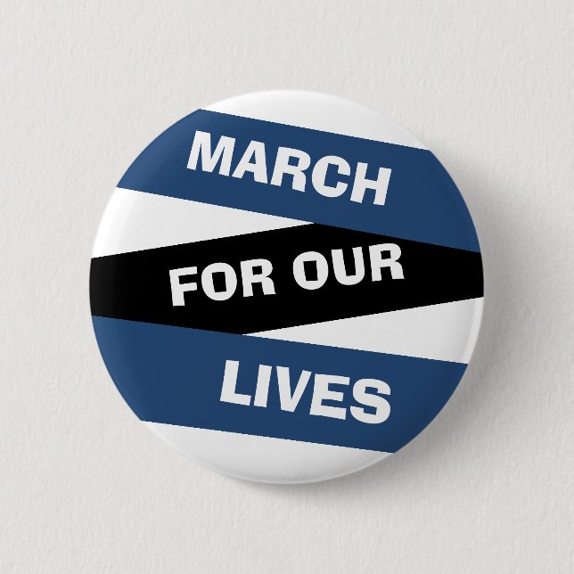 March for our Lives Activism Button (Front)