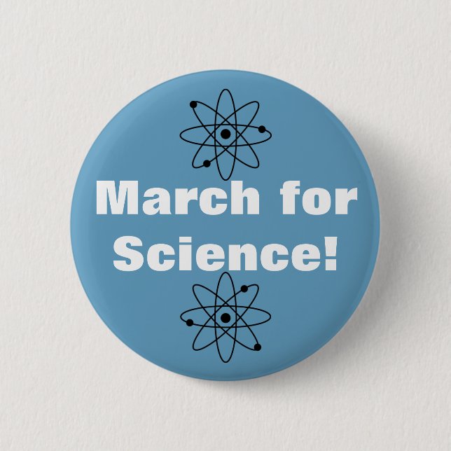 March for Science! Button (Front)