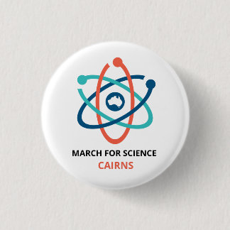 March for Science - Cairns - 3 Cm Round Badge