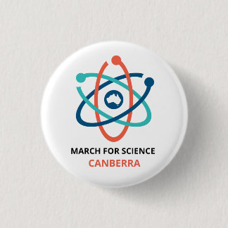 March for Science - Canberra - 3 Cm Round Badge