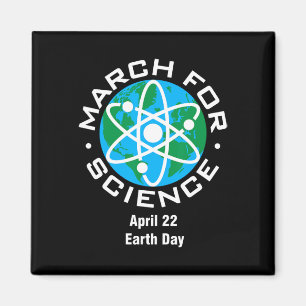 March For Science Earth Day Magnet