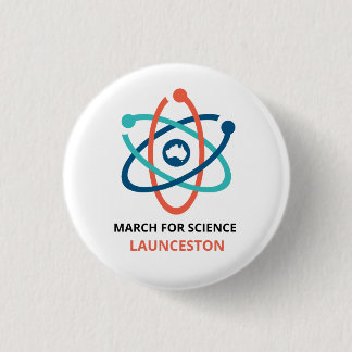 March for Science - Launceston - 3 Cm Round Badge