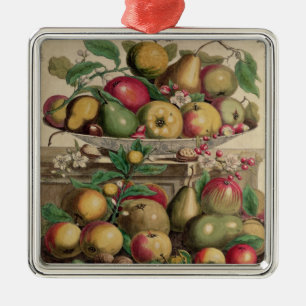 March, from 'Twelve Months of Fruits' Metal Tree Decoration