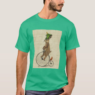 March Hare on Penny Farthing 3 T-Shirt
