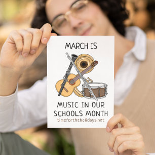 March is Music in our Schools Month Flyer