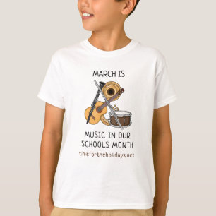 March is Music in our Schools Month  T-Shirt