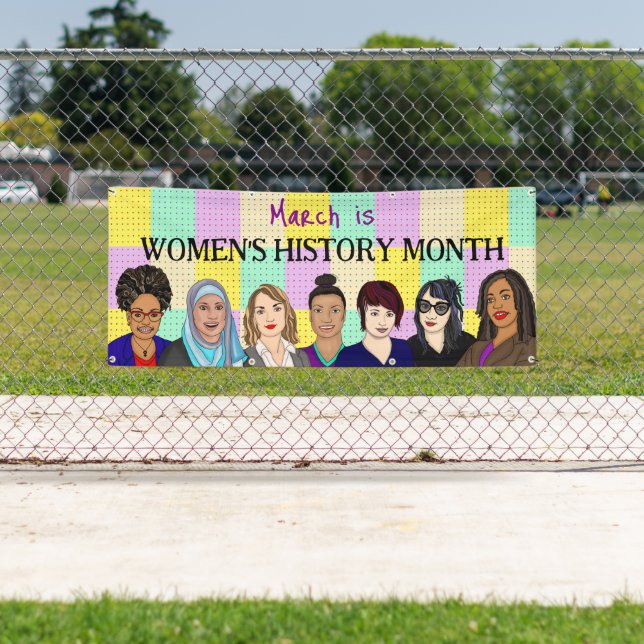 March is Women's History Month  Banner (Insitu)