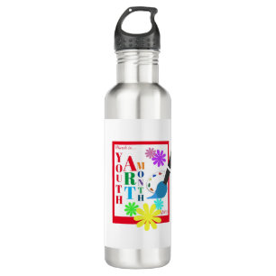 March is Youth Art Month 710 Ml Water Bottle