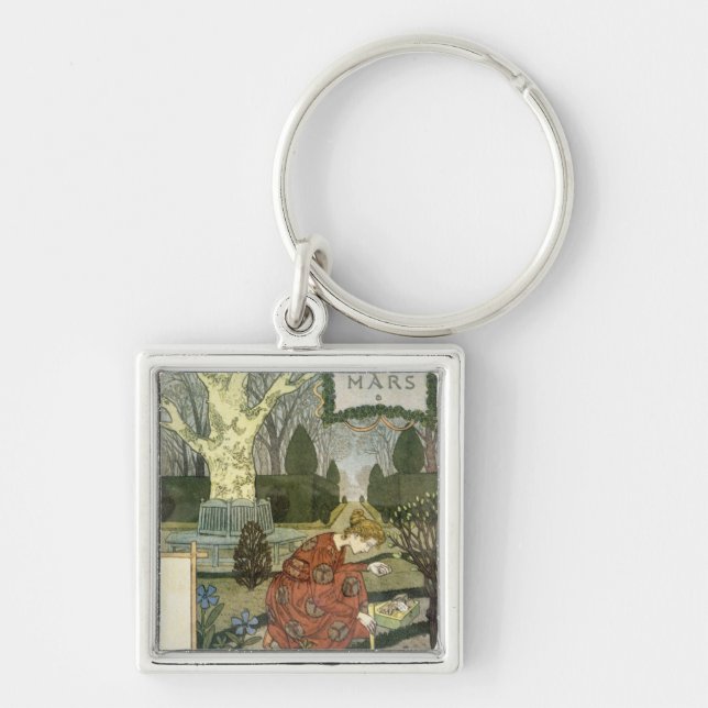 March Key Ring (Front)