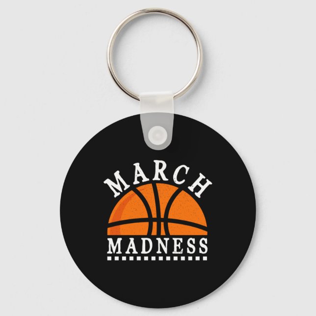 March Madness  Key Ring (Front)