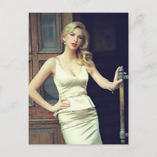 March Model of the Month Postcard