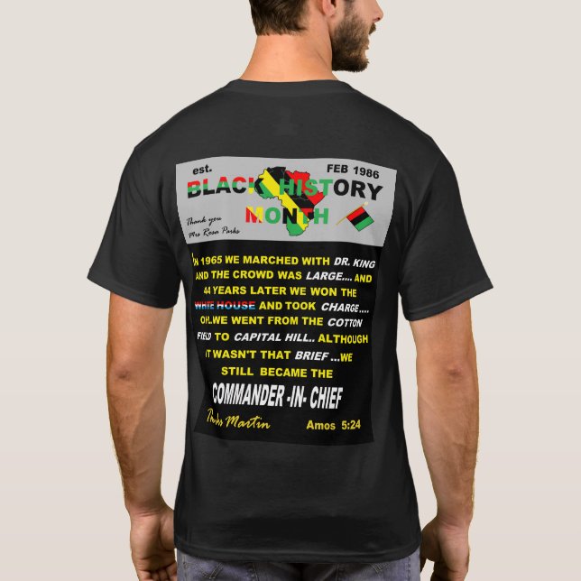 MARCH OF ALL MARCHES T-Shirt (Back)