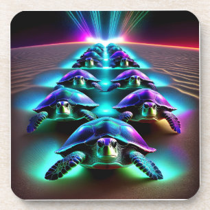 March Of The Neon Turtlles Coaster