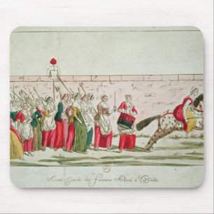 March of the Women on Versailles Mouse Pad