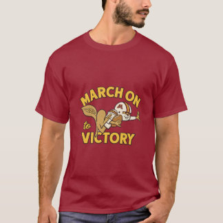 March On Victory Retro Gopher T-Shirt