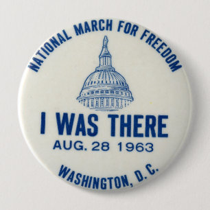 march on washington 1963 button