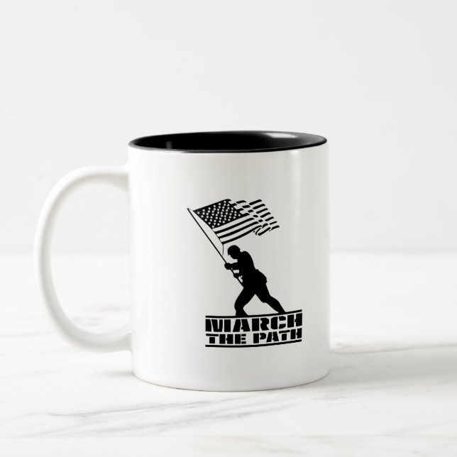 March The Path Coffee Cup (Left)
