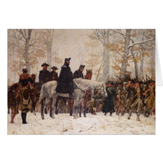 March to Valley Forge - William Trego  (1883) (Front Horizontal)