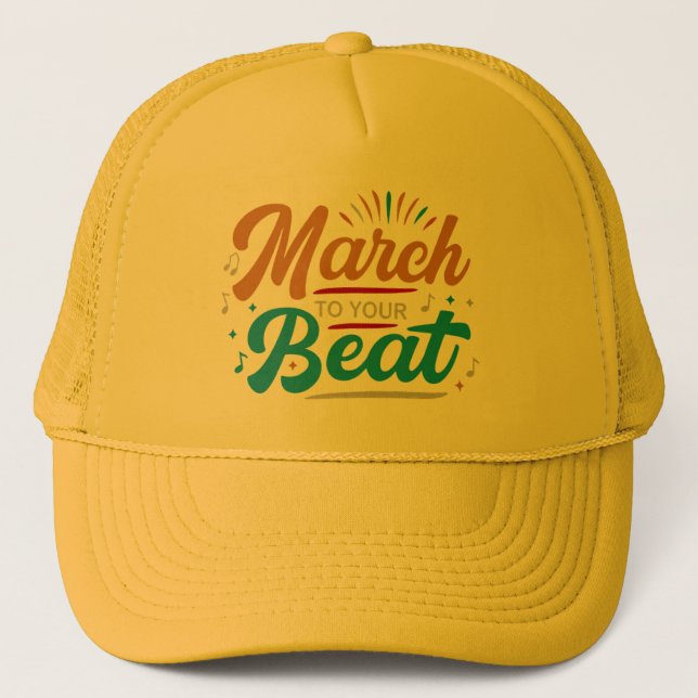March to Your Beat Cap (Front)