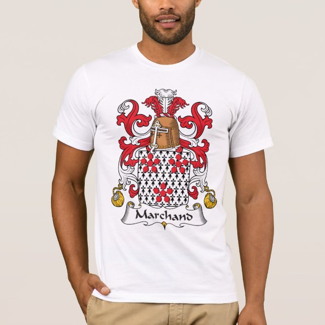 Marchand Family Crest T-Shirt (Front)