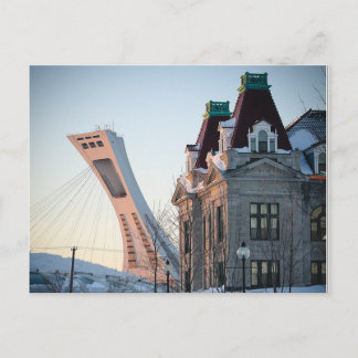 Marché Maisonneuve et Stade Olympique Postcard