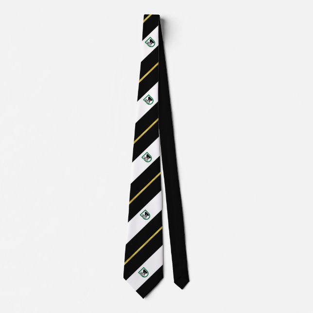 Marche striped flag tie (Front)