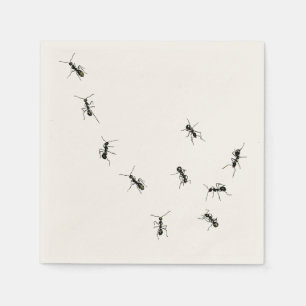 marching ants napkin