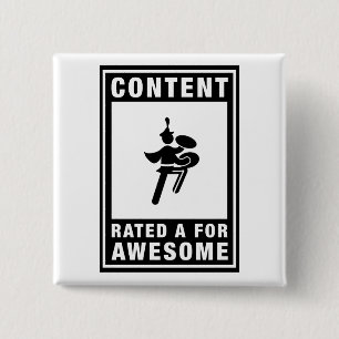 Marching Band - Bass Cymbal 15 Cm Square Badge